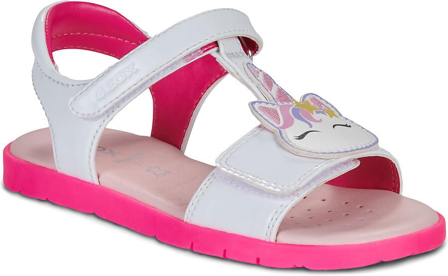 Geox Platte sandalen J SANDAL JOYFOOT GIR