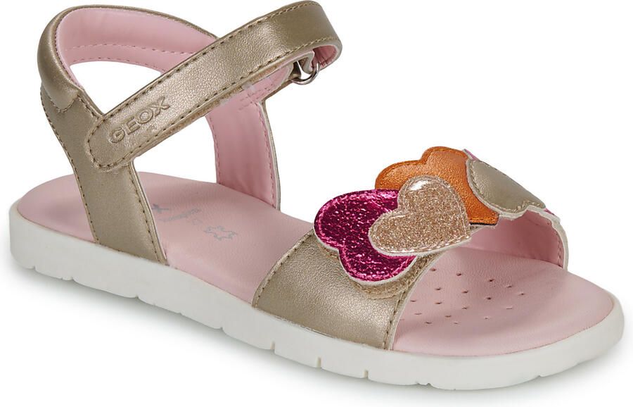 Geox Platte sandalen J SANDAL JOYFOOT GIR