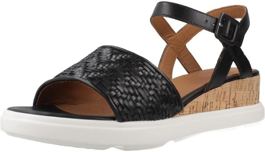 Geox Sandalen met sleehak D55gub