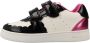 GEOX ECLYPER PEUTERMEISJES Sneakers WIT ZWART - Thumbnail 2