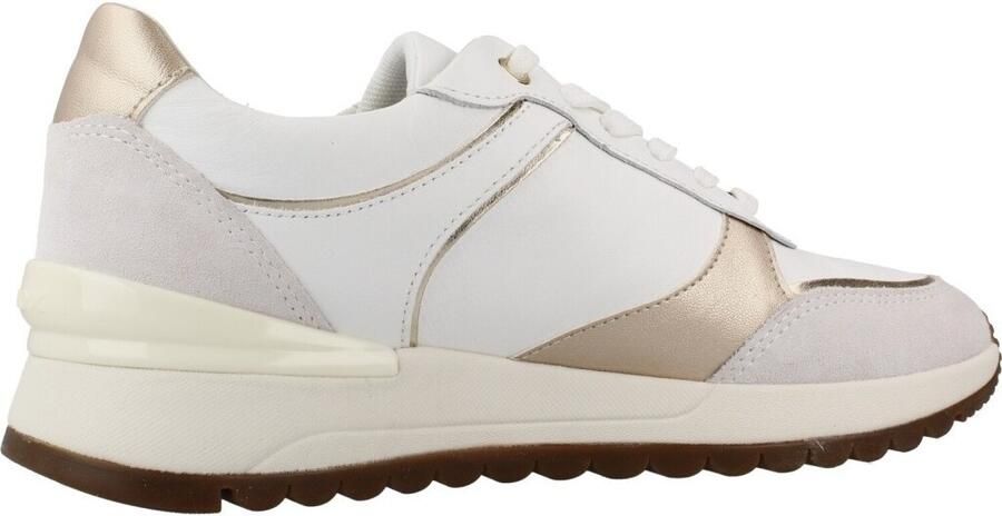 GEOX D5500A Lage sneakersDames sneakers Wit beige - Foto 4