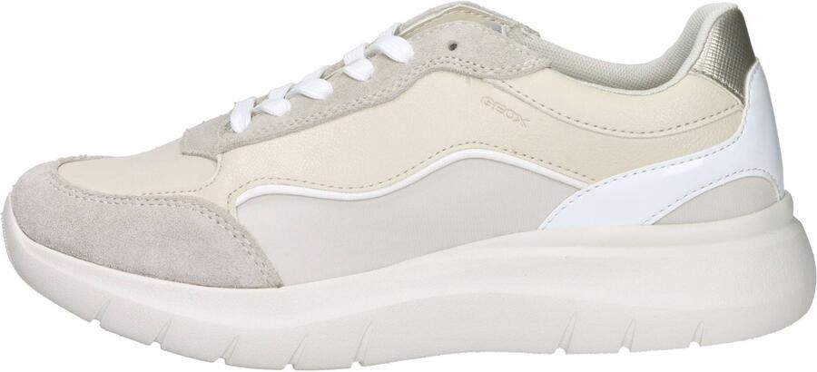 GEOX Sneakers laag 'D PLUMMERY' taupe sand donkerbeige wit - Foto 2