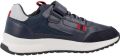 GEOX BRIEZEE JONGENS Sneakers MARINEBLAUW DONKERROOD - Blauw