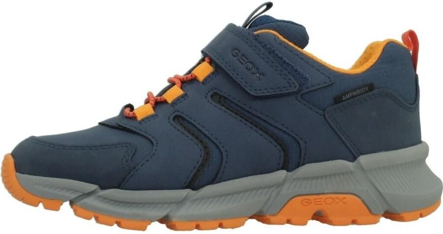 GEOX FLEXYPER PLUS ABX JONGENS Sneakers LICHTBLAUW ORANJE - Foto 2