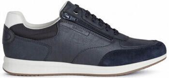 GEOX leren heren sneakers Blauw Echt leer