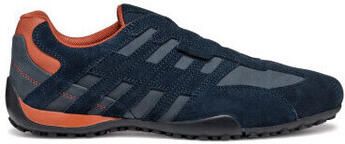 Geox Slip-on sneakers UOMO SNAKE B Vrijetijdsschoen lage schoen veterschoen in materiaal-mix - Foto 4