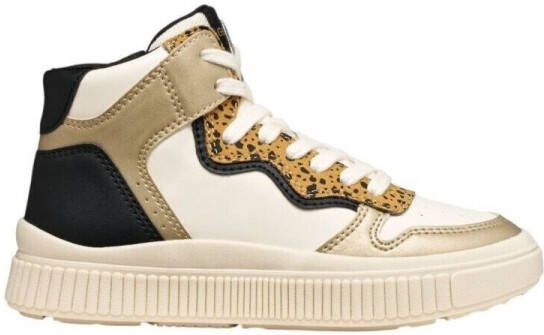 GEOX LAQUINNY MEISJES Sneakers LICHT IVOOR PLATINA - Foto 3