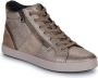GEOX D BLOMIEE Dames Veterschoenen TAUPE - Thumbnail 2
