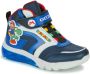 GEOX Ciberdron jongens sneakers Blauw multi - Thumbnail 18