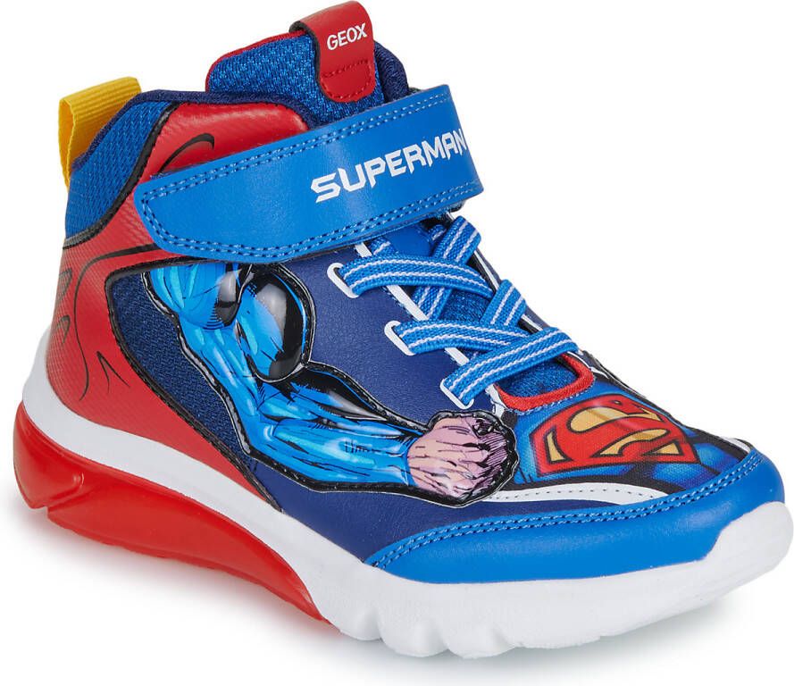 Geox Hoge Sneakers J CIBERDRON BOY SUPERMAN