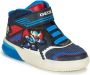 GEOX J Grayjay sneakers blauw Imitatieleer 82323 Heren - Thumbnail 2