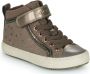 GEOX J kalispera sneakers grijs Imitatieleer Dames - Thumbnail 3