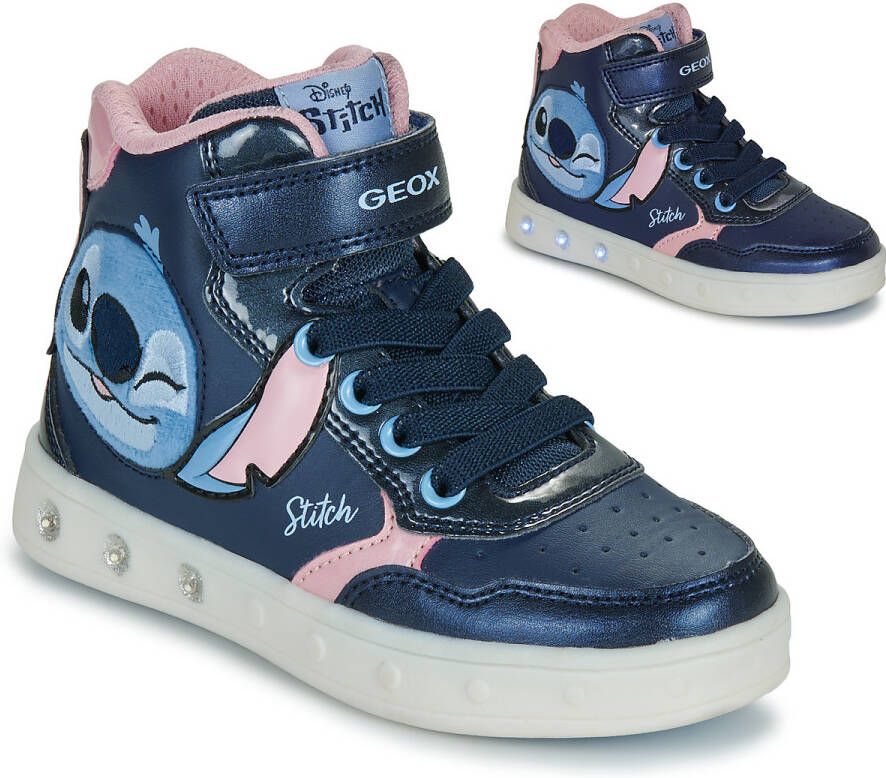 Geox Hoge Sneakers J SKYLIN GIRL STITCH