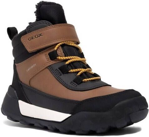 GEOX TREKKYUP ABX TIENERS LICHTBRUIN ZWART - Foto 2