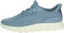 Geox Blauwe Casual Textiel Sneakers Vrouwen Blue Dames - Thumbnail 3