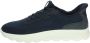 Geox Blauwe Casual Textiel Sneakers met 3cm Rubberen Zool Blue Heren - Thumbnail 17