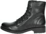 Geox Veterlaarsjes D RAWELLE businessmode blokhak veterschoenen met binnenrits - Thumbnail 2