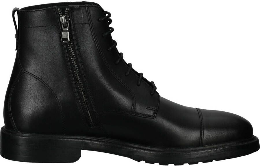 Geox Zwarte Enkellaarzen voor Heren Black Heren