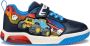 GEOX INEK JONGENS Sneakers MARINEBLAUW LICHTBLAUW - Thumbnail 5