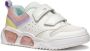 GEOX ILLUMINUS TIENERS Sneakers WIT MULTICOLOR - Thumbnail 2