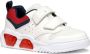 GEOX ILLUMINUS TIENERS Sneakers WIT ROOD - Thumbnail 2