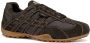 GEOX U Snake Original heren leren sportschoenen U55MNB 022EK Bruin - Thumbnail 2