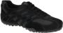 GEOX U Snake Original heren leren sportschoenen U55MNB 022EK zwart - Thumbnail 2