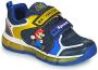 Geox J1644A Android Mario En Luigi Royal Yellow Klittenbandschoenen - Thumbnail 2