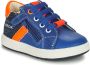 Geox Lage Sneakers B BIGLIA B. B NAPPA+DENIM SL - Thumbnail 1