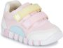 GEOX IUPIDOO PEUTER Sneakers LICHTROZE ZEEGROEN - Thumbnail 2
