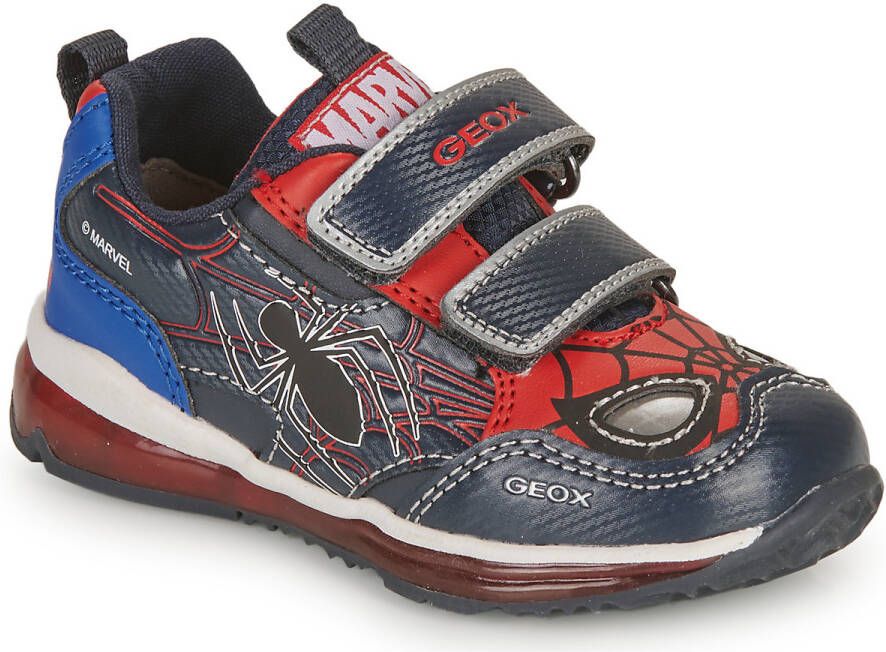 GEOX Todo A Sneakers Kinderen Navy Red - Foto 4