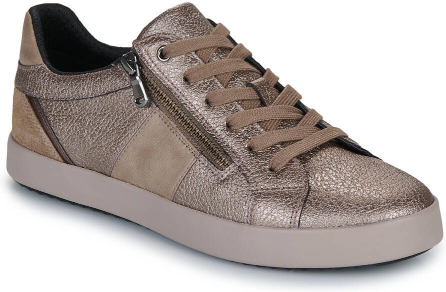 GEOX D BLOMIEE Dames Veterschoenen TAUPE