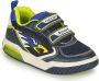 GEOX j159cb klittenbandschoenen jongens blauw c0749 navy lime - Thumbnail 2