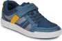 GEOX Arzach A Junior Trainers Blauw Jongen - Thumbnail 2