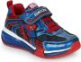 GEOX Spiderman sneakers blauw Imitatieleer 82221 Heren - Thumbnail 2