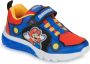 GEOX CIBERDRON TIENERS Sneakers KONINGSBLAUW ROOD - Thumbnail 5