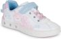 GEOX SKYLIN MEISJES Sneakers WIT ROZE - Thumbnail 2