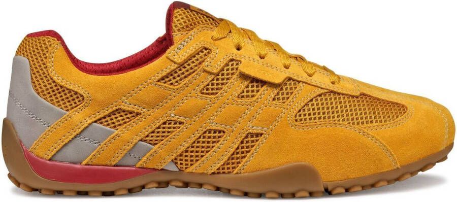 GEOX U Snake Original A Leren herentrainers U55MNA - Foto 2