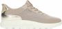 Geox Beige Casual Textiel Sneakers met 3 cm Rubberen Zool Beige Dames - Thumbnail 13