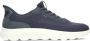 Geox Blauwe Casual Textiel Sneakers met 3cm Rubberen Zool Blue Heren - Thumbnail 17