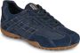 GEOX U Snake Original heren leren sportschoenen U55MNB 022EK blauw - Thumbnail 2