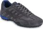 GEOX UOMO Snake A Leren herentrainers U4507A022EK grijs - Thumbnail 2