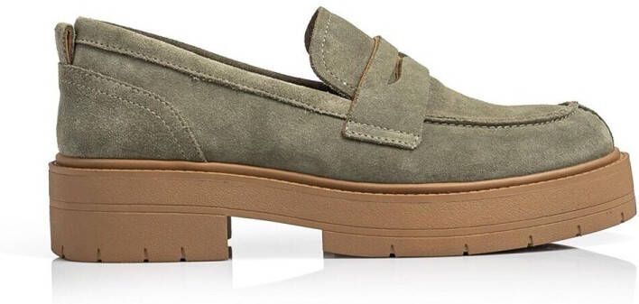 Geox Groene Loafers voor Vrouwen - Foto 2