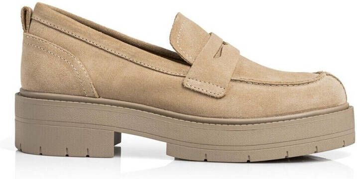 Geox Comfortabele Stijlvolle Loafers voor Vrouwen Beige Dames - Foto 2