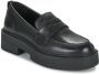 Geox Klassieke Mocassin Schoenen in Brandy Kleur Black Dames - Thumbnail 3