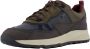 GEOX Terrestre Blauw-Bruine Schoen - Thumbnail 2