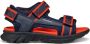 GEOX SANDAAL AIRADYUM TIENERS Sandalen MARINEBLAUW ROOD - Thumbnail 2