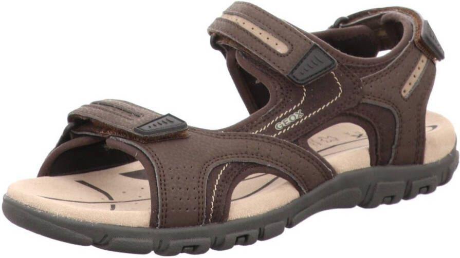 Geox Sandalen UOMO SANDAL STRADA zomerschoen klittenbandschoen outdoorsandaal trekkinglook - Foto 14