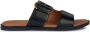 Geox Stijlvolle Slide Sandalen voor Vrouwen Black Dames - Thumbnail 3