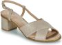 GEOX AURELY 50 DAMES Sandalen LICHT GOUD - Thumbnail 2